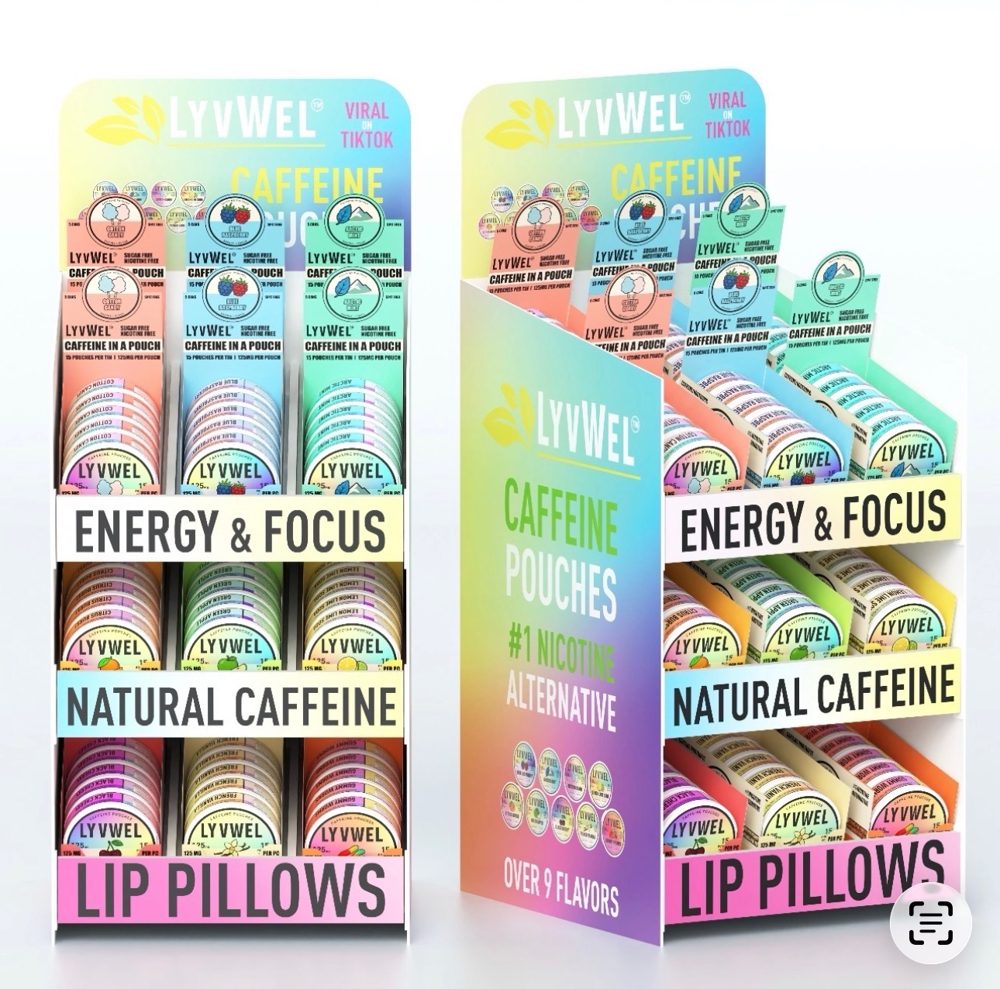 LyvWel Store Display – Holographic